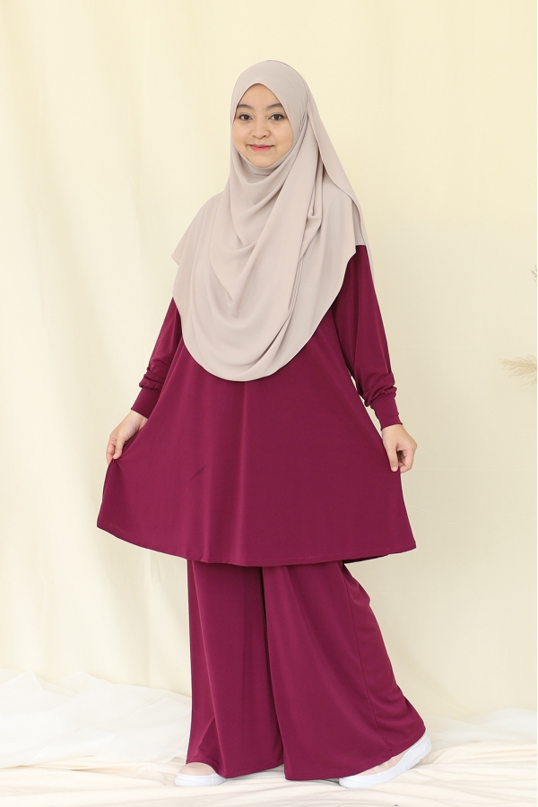 Luna Blouse - Mulberry